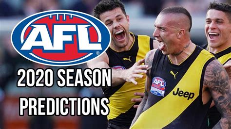 2020 afl predictions|AFL predictions for 2020 .